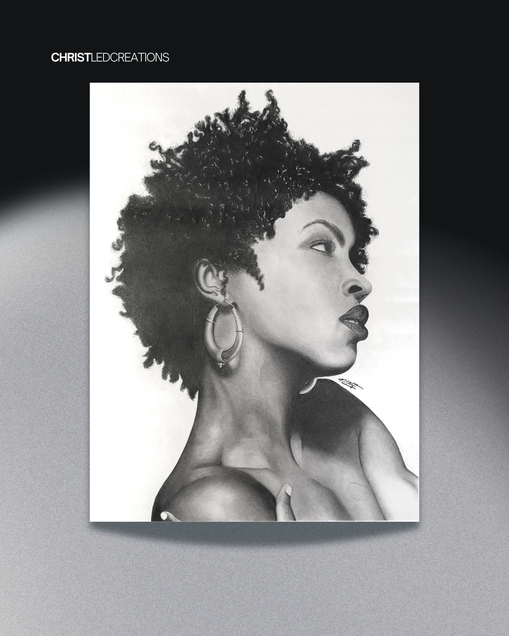 Portrait of Lauryn Hill [Print]