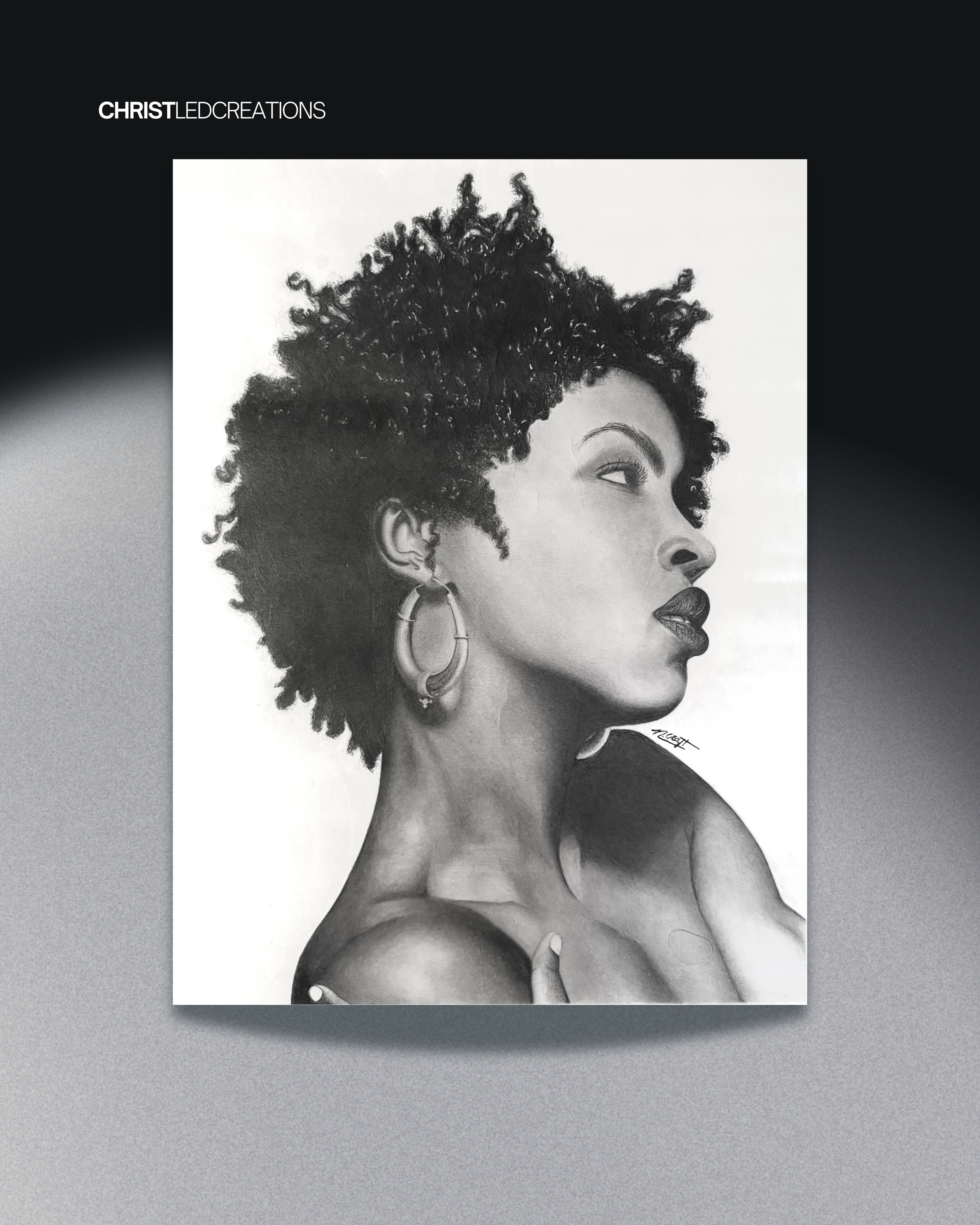 Portrait of Lauryn Hill [Print]