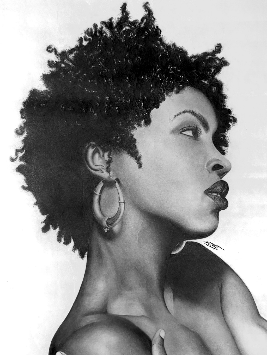 Portrait of Lauryn Hill [Print]